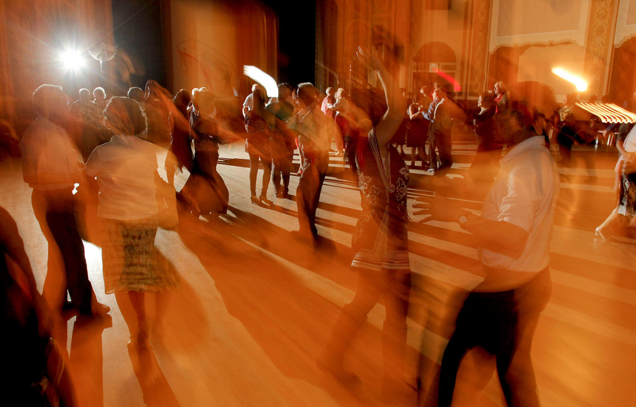 Ballroom dancers