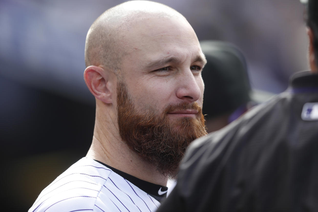 Jonathan Lucroy split last season between the Rockies and Rangers. (AP)