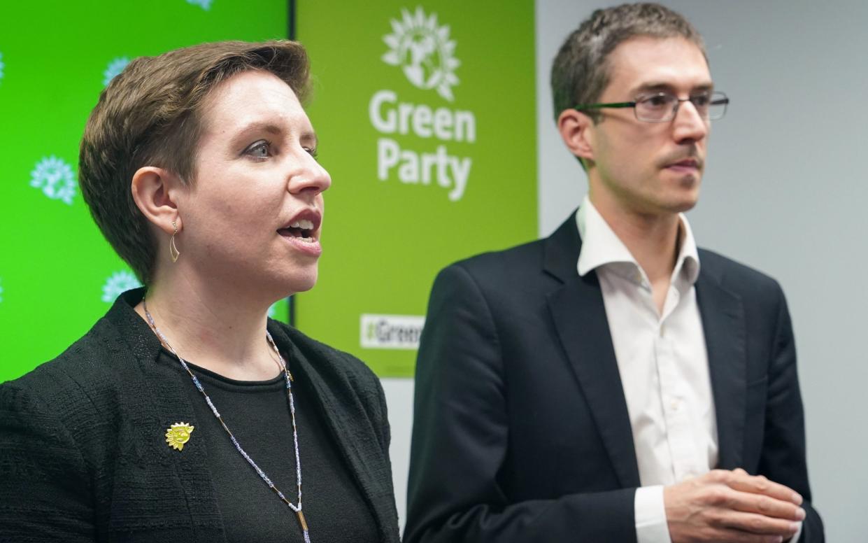 Green Party co-leaders Carla Denyer and Adrian Ramsay call for more affordable housing launching its local election campaign on April 4