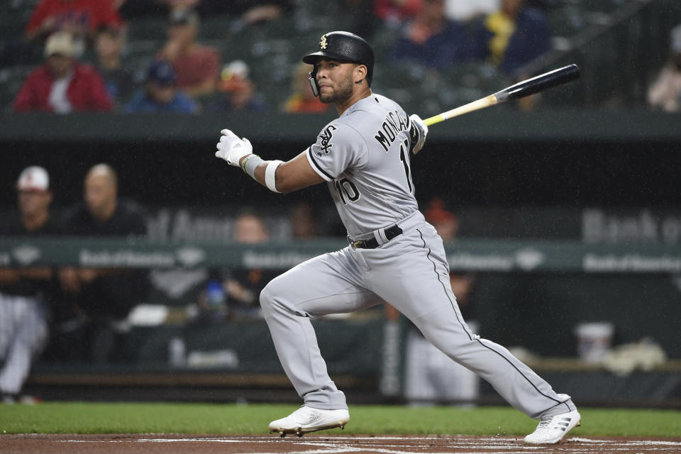 Chicago White Sox second baseman Yoan Moncada could provide last-round value in 2019 fantasy drafts. (AP Photo/Gail Burton)