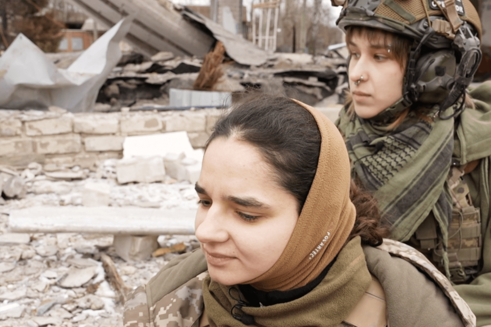 Ukraine Engel Women War (Carlos Huazano / NBC News)