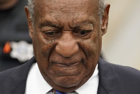 Actor and comedian Bill Cosby leaves the Montgomery County Courthouse after his first day of sentencing hearings in his sexual assault trial in Norristown, Pennsylvania, U.S., September 24, 2018. REUTERS/Jessica Kourkounis