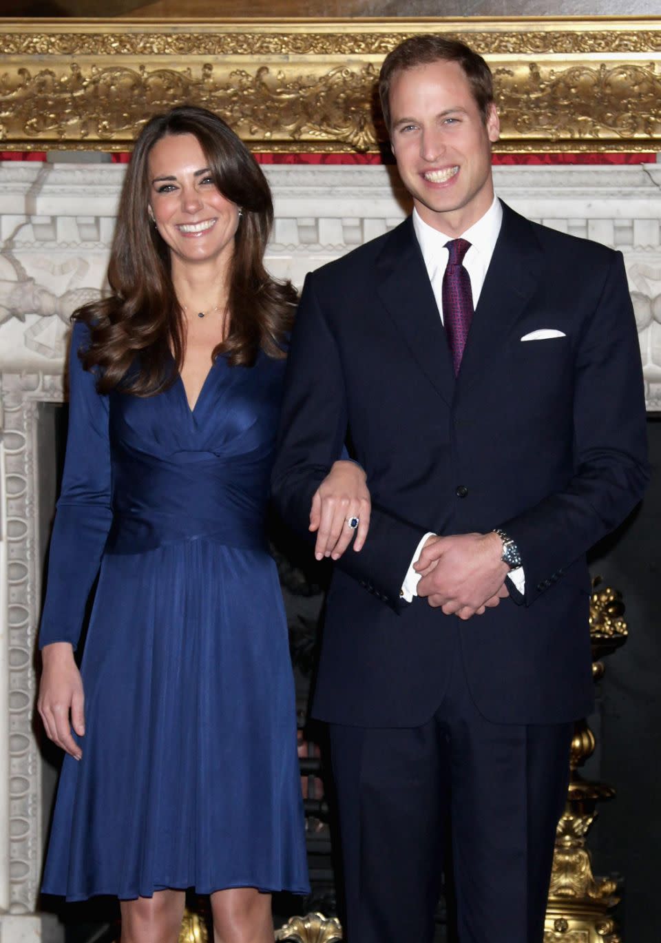 Kate and William announced their engagement in 2010, eventually marrying in 2011. Source: Getty