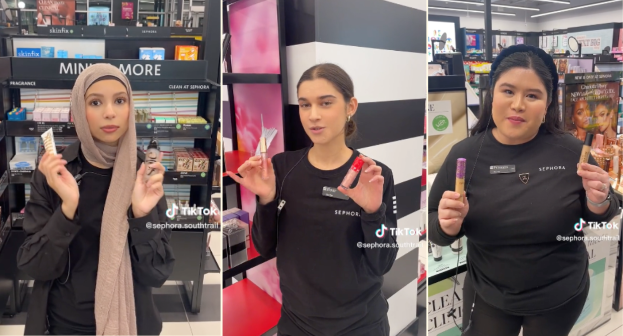 Sephora employees from Calgary are going viral after sharing their favourite product dupes on TikTok.