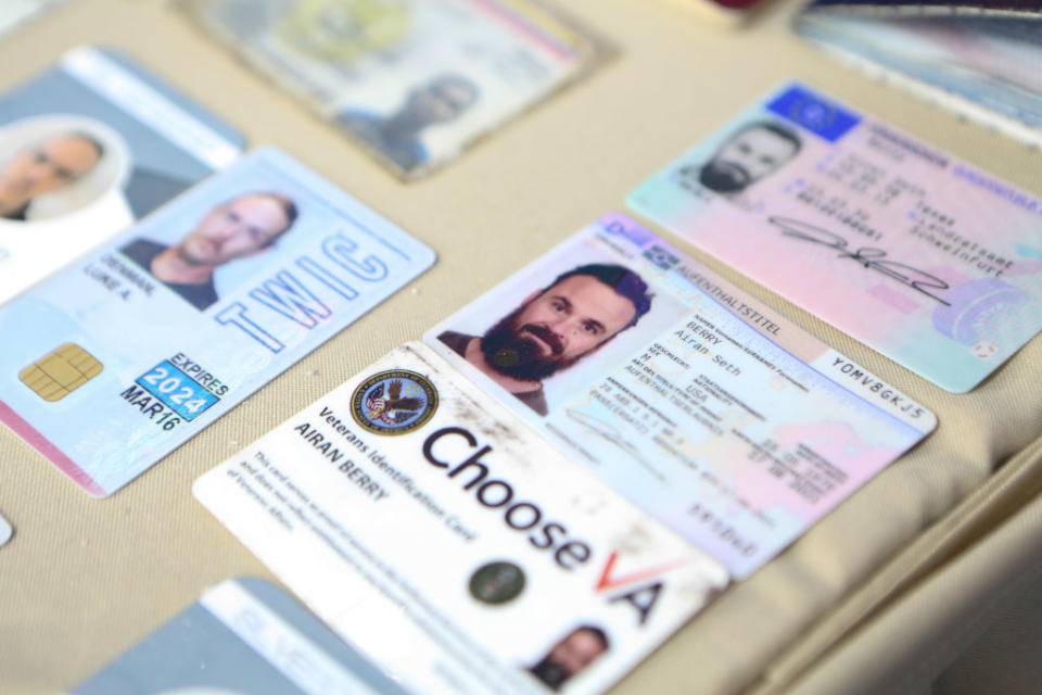 People's ID cards