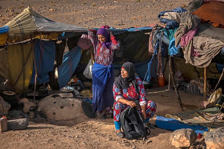 Amellagou; Marruecos; Nómades; Nómadas; mundo; cambio climático; sequía; desierto