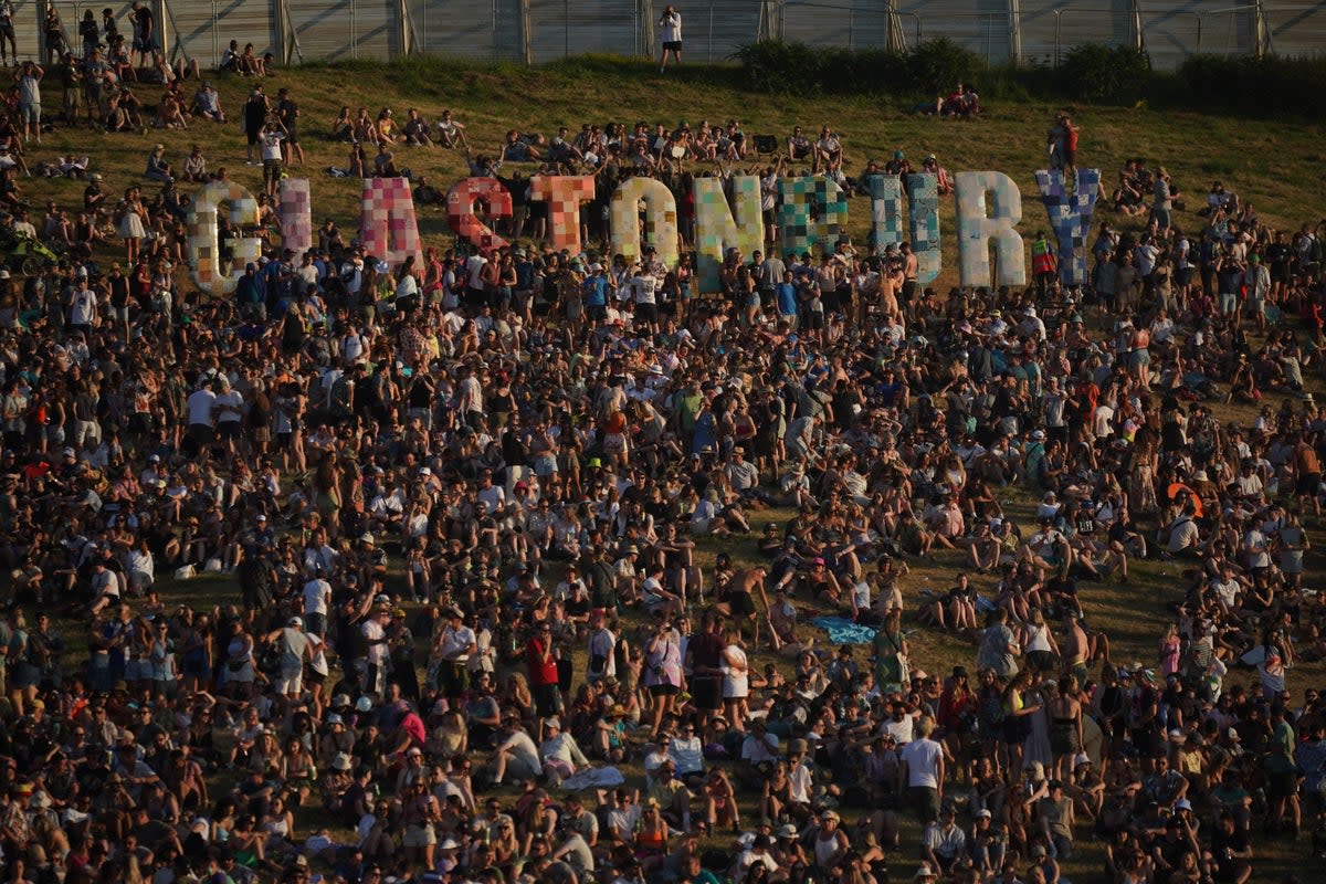 Although tickets for Glastonbury are hard to secure, other festivals have worse odds (PA)