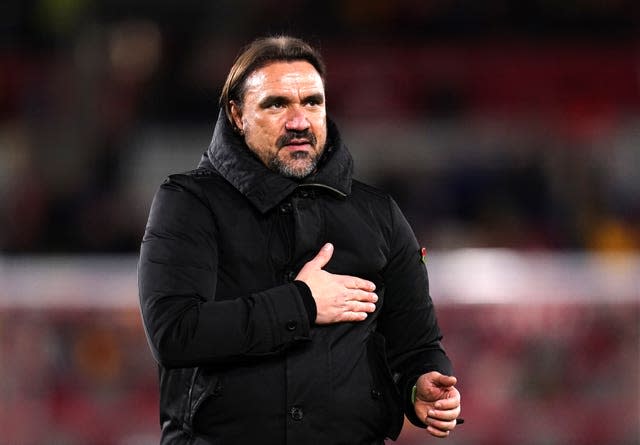 Daniel Farke was sacked by Norwich earlier this month 