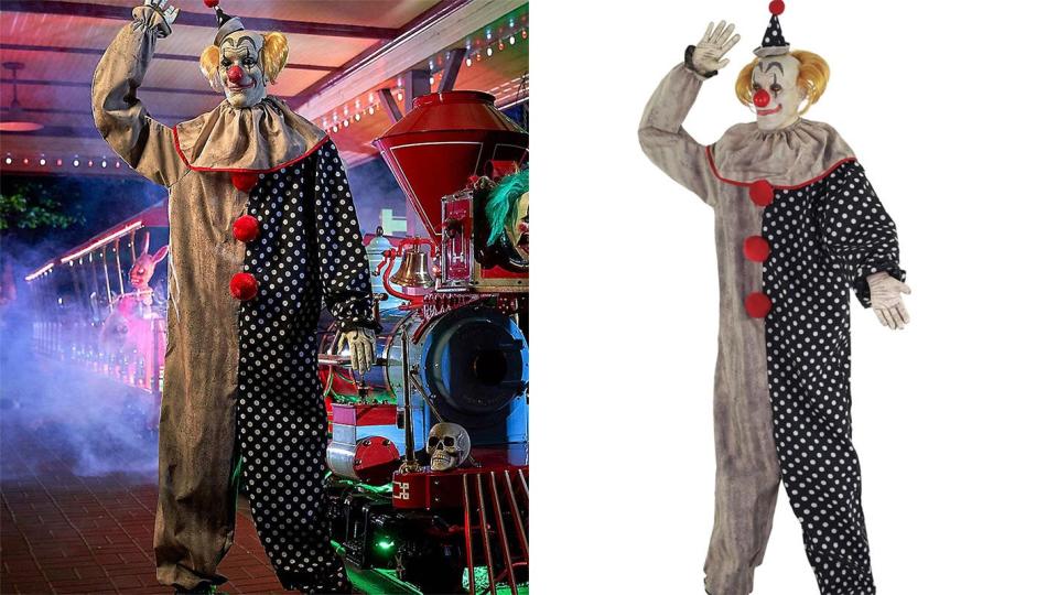 Clown around with your décor with this animatronic.