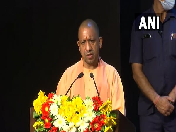 Uttar Pradesh Chief Minister Yogi Adityanath in Lucknow on Friday. (Photo/ANI)