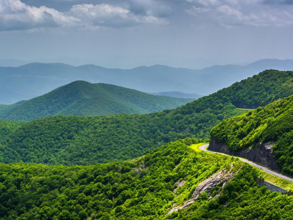 Craggy Pinnacle, North Carolina.