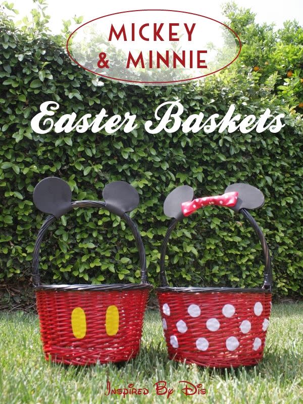 Micky and Minnie Easter Baskets