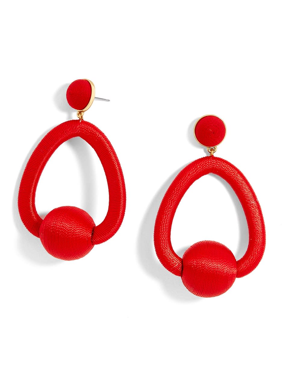 <p><strong>Buy It! </strong>Earrings, $42; <span>baublebar.com</span> </p>