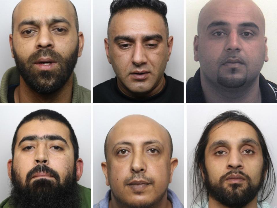 Rotherham grooming ring: Gang of six men jailed for total of 101 years after sexually exploiting teenage girls