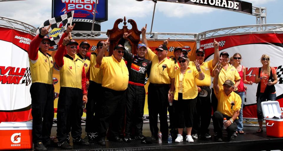 MARTINSVILLE, VA - JUNE 06: Bobby Santos, driver of the #4 