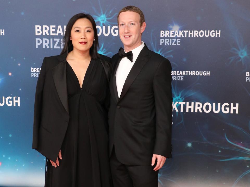 Mark Zuckerberg Priscilla Chan