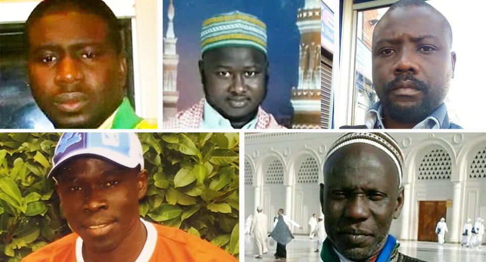 Gambian migrants Almano Jammeh, 45, Bangally Dukaray, 55, Saib Sillah, 42, Mahamadou Jagana, 49, died along with Senegal-national Ousmane Diaby, 39. 