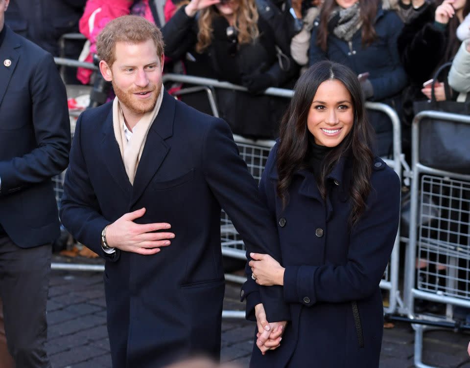 Could Harry and Meghan be setting a new PDA protocol? Photo: Getty