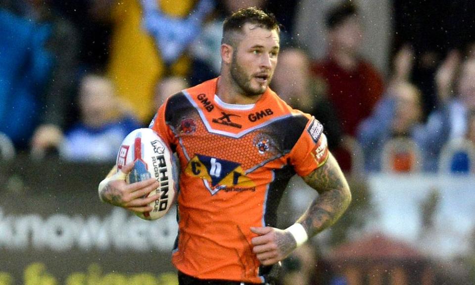 Zak Hardaker was sacked by Castleford earlier this year after testing positive for cocaine in 2017.