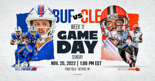 Buffalo Bills vs. Cleveland Browns: Game day inactives