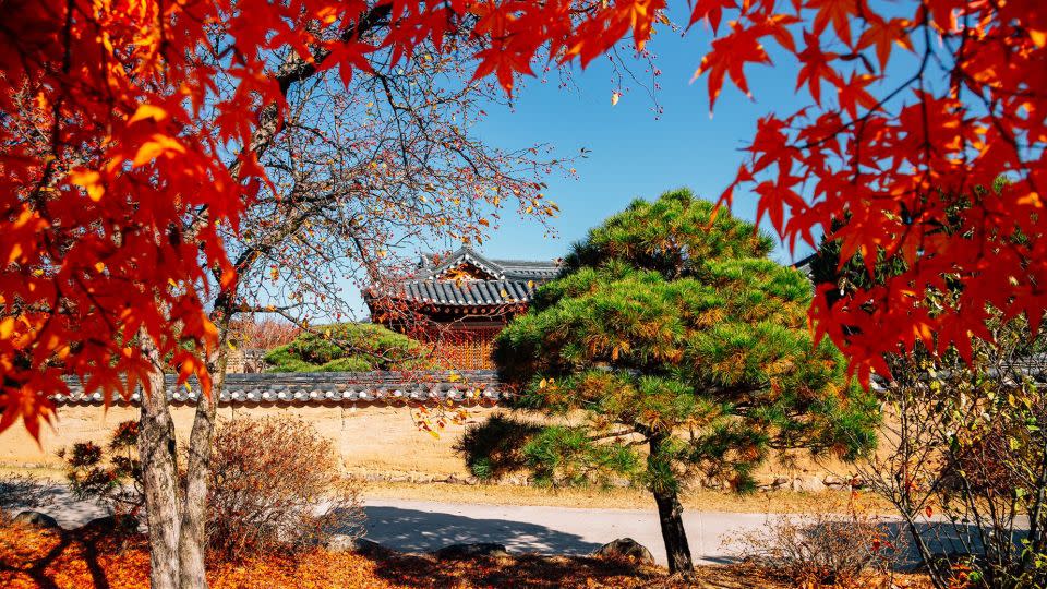 Andong Hahoe Folk Village showcases the traditional side of South Korea. - Sanga Park/iStock/Getty Images