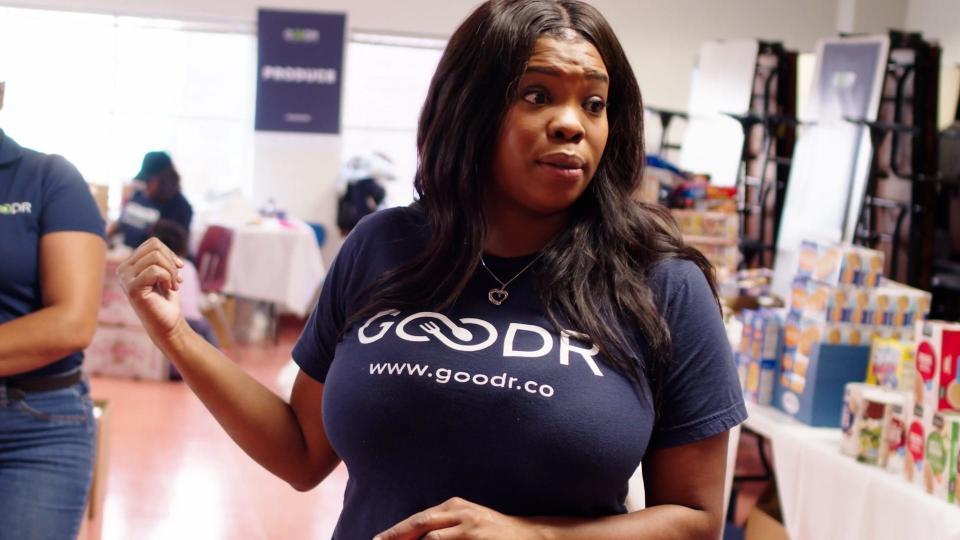 Jasmine Crowe is the founder of Goodr, an organization that collects excess food from various sources and offers it free to the hungry.