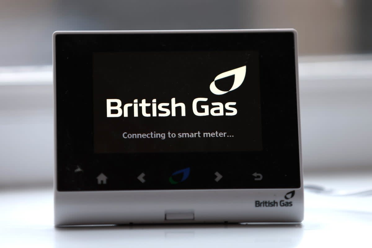 A British Gas smart meter (Getty Images)