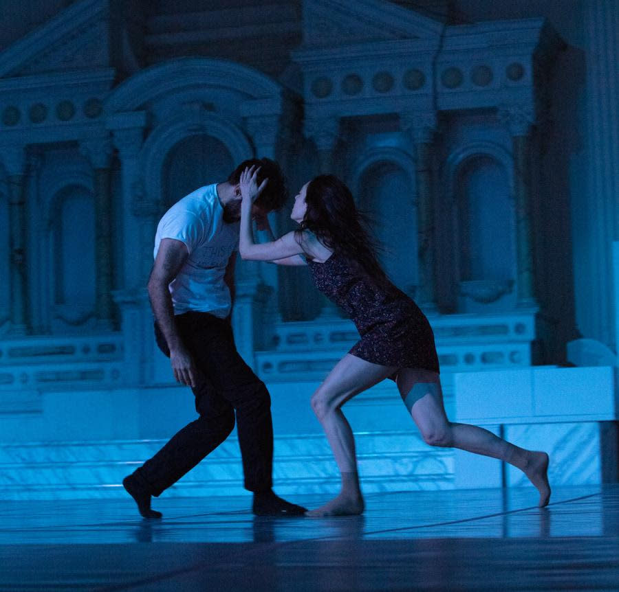 Benjamin Millepied and Daphne Fernberger. Source: BFA