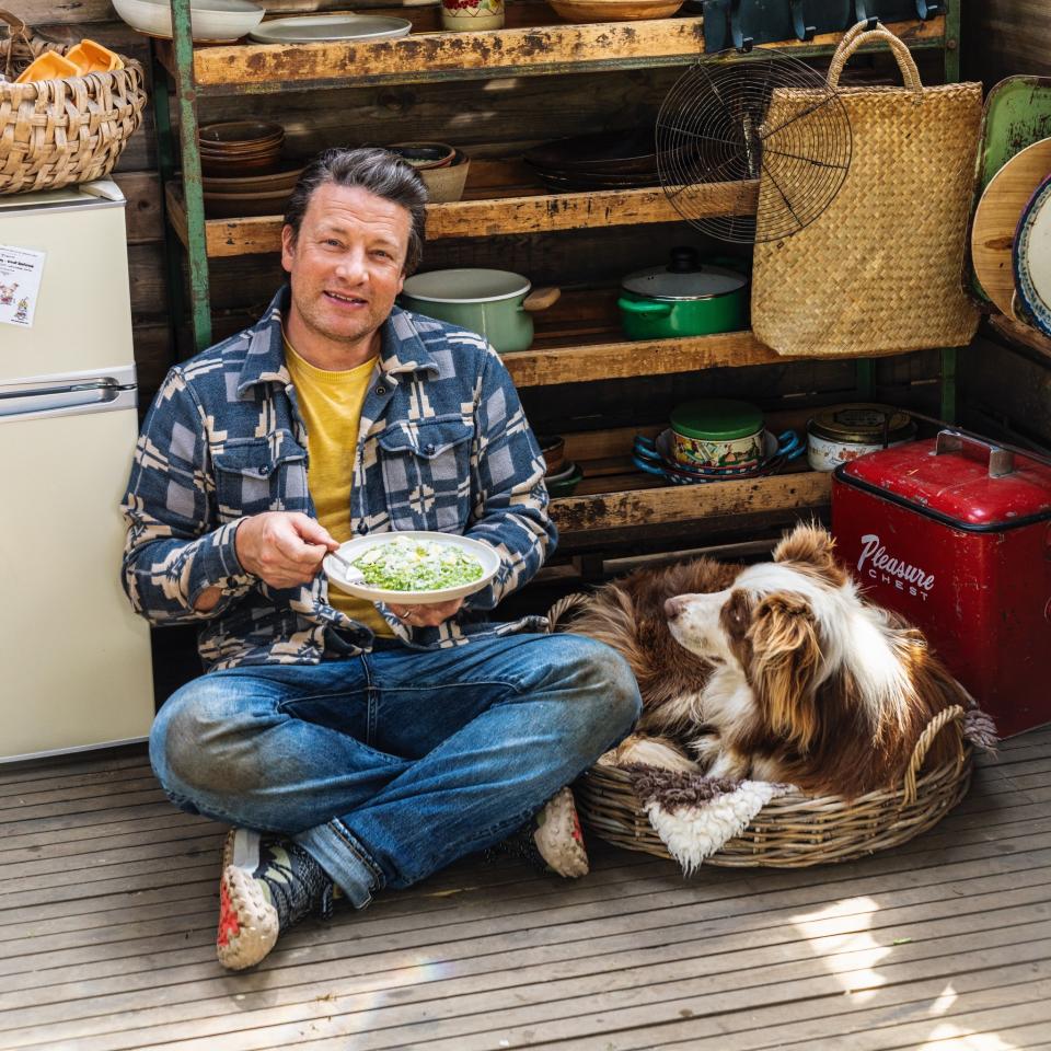 英國明星主廚傑米．奧利佛（Jamie Oliver）主張健康飲食。（圖／翻攝自當事人臉書）