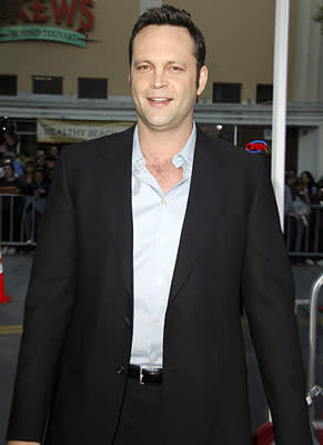Vince Vaughn at the Westwood premiere of Universal Pictures' The Break-Up