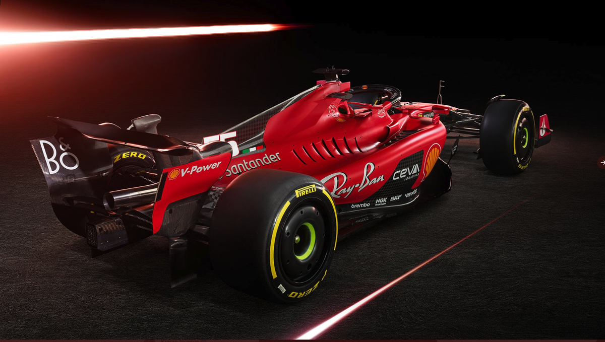 Ferrari launched their 2023 F1 car - the SF-23 - this morning ahead of the new season (Ferrari)