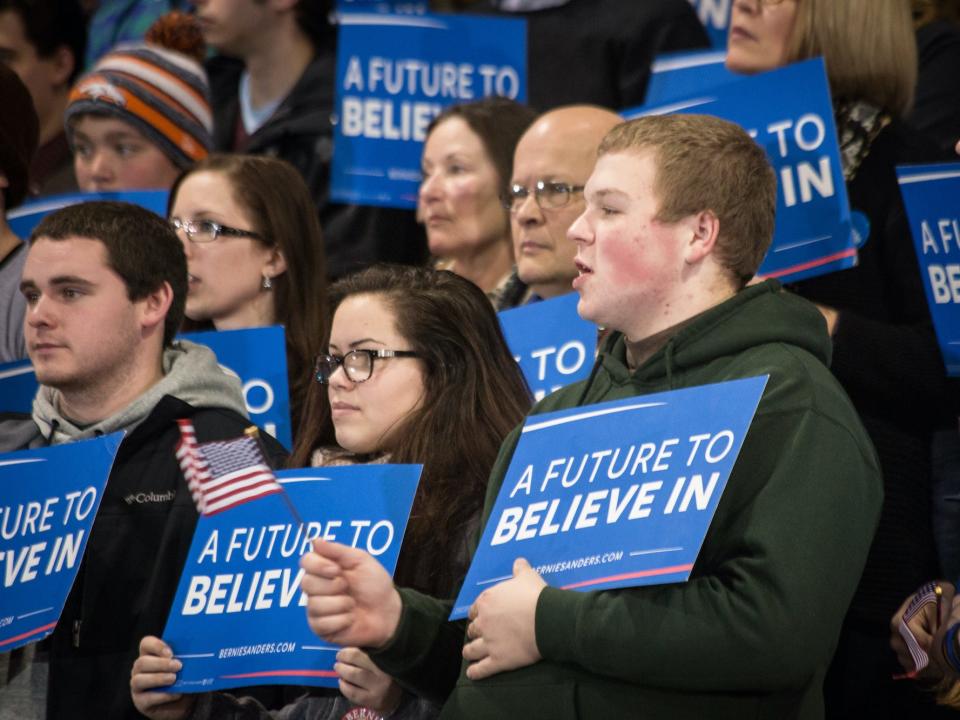 Bernie Sanders youth vote