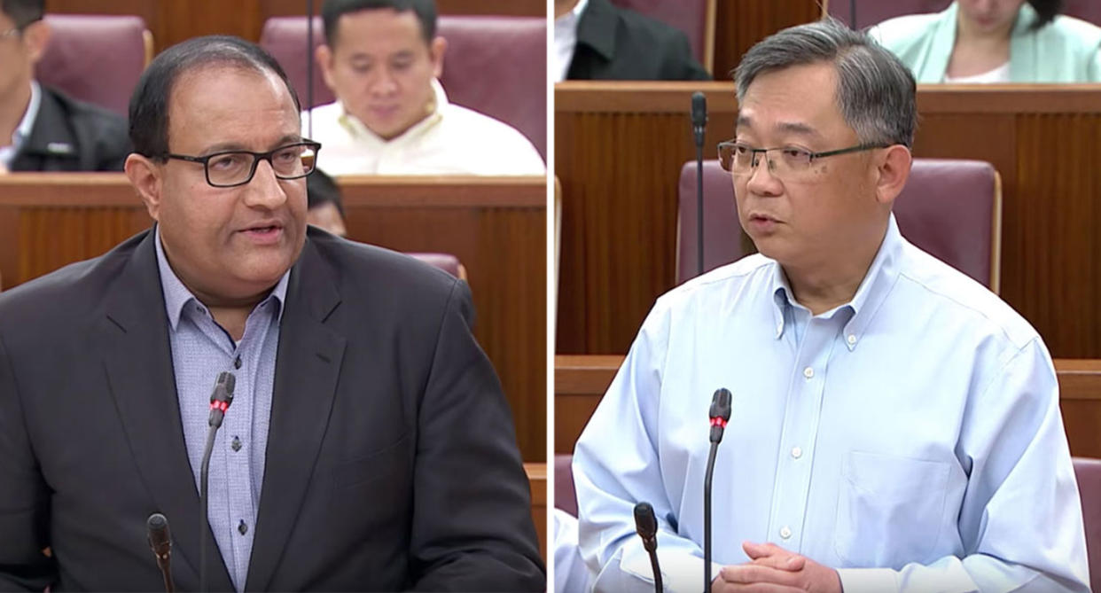 Communications and Information Minister S Iswaran and Health Minister Gan Kim Yong failed to give a proper account of the SingHealth cyberattack, says veteran journalist PN Balji. PHOTO: Screengrab from Gov.sg YouTube channel