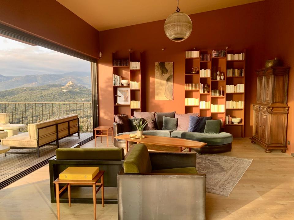 Contemporary Villa Bruzzi gives views over Corsica (Chiara Travels)
