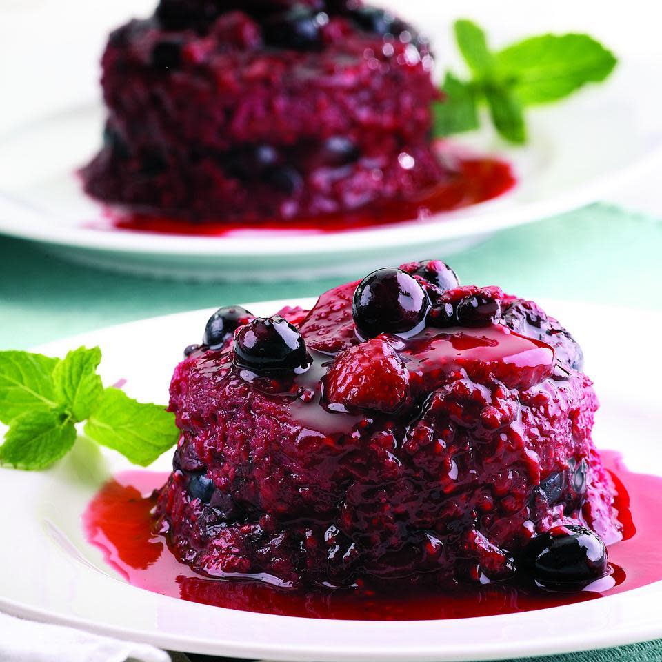 Summer Berry Pudding