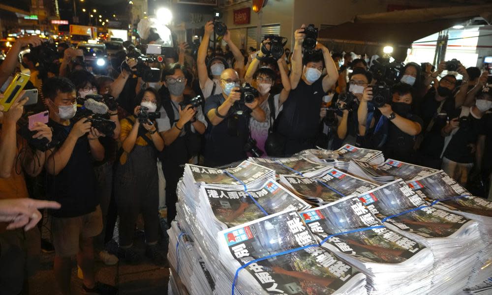 <span>Photograph: Vincent Yu/AP</span>