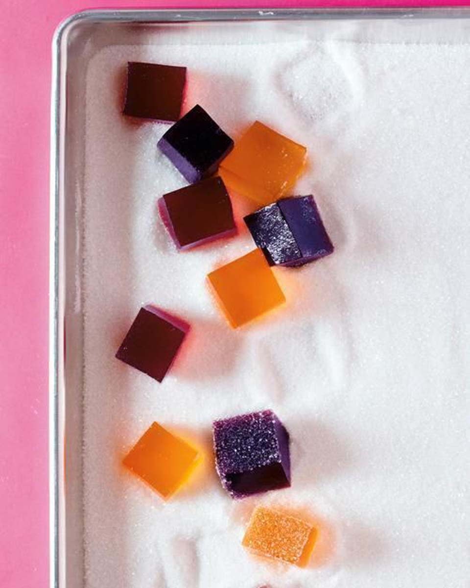 Rainbow Jelly Cubes