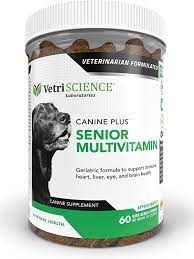 VETRISCIENCE Canine Plus MultiVitamin for Senior Dogs