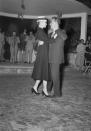 <p>While in Palma de Mallorca, Spain, the couple shares a romantic dance.</p>