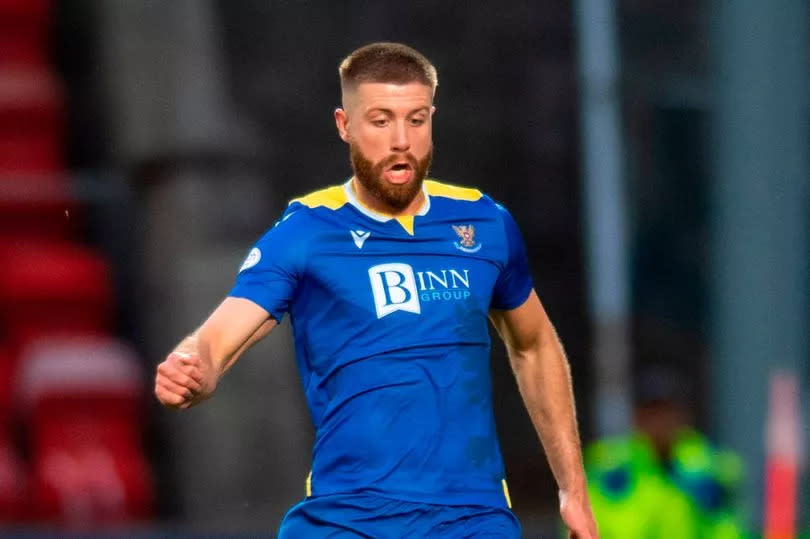 Shaun Rooney during his time with St Johnstone