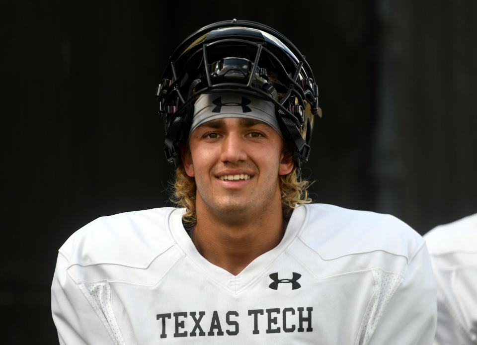 Texas Tech deep snapper Jackson Knotts was the Red Raiders' only true freshman to play in all 13 games last season, and he subsequently was placed on scholarship.