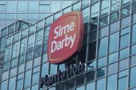 Sime Darby Plantation's logo seen at its headquarters in Petaling Jaya