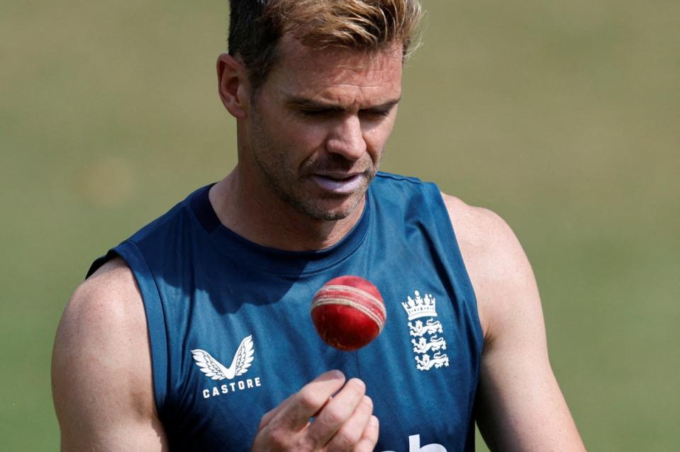 James Anderson has replaced Mark Wood in the England side for Second Test (REUTERS)