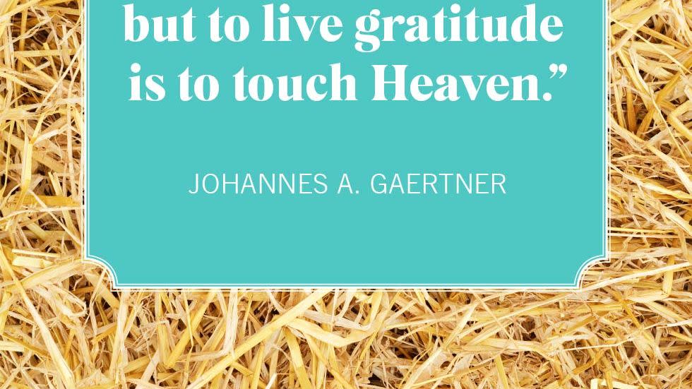 thanksgiving quotes johannes a gaertner