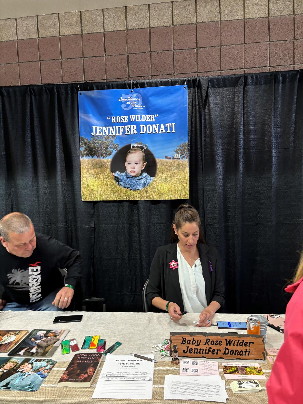 Jennifer Donati played Rose Wilder as a baby on "Little House on the Prairie."