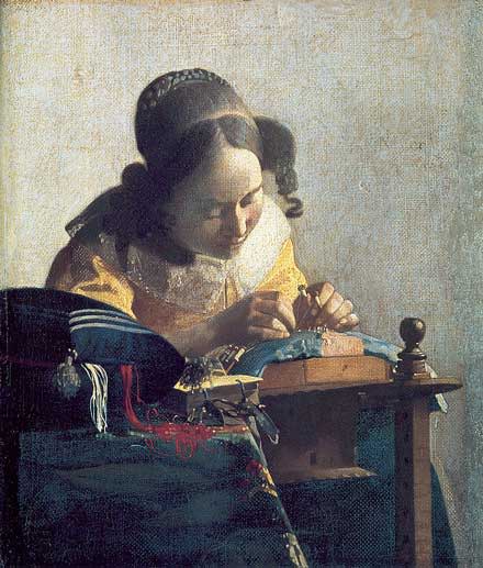"La Encajera" - Johannes Vermeer / Foto: Jan Arkesteijn (Wikimedia Commons)