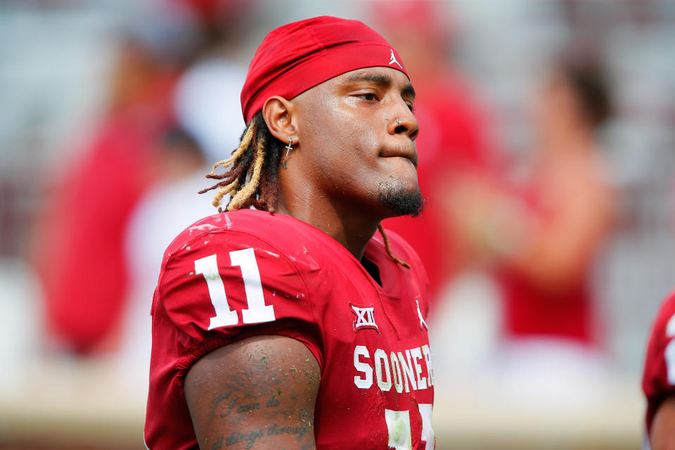 Oklahoma's Nik Bonitto is undersized but an effective pass rusher. (Photo by Brian Bahr/Getty Images)