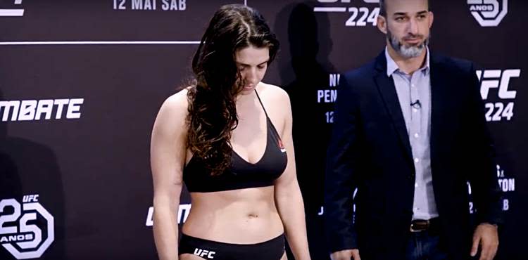 Mackenzie Dern misses weight at UFC 224