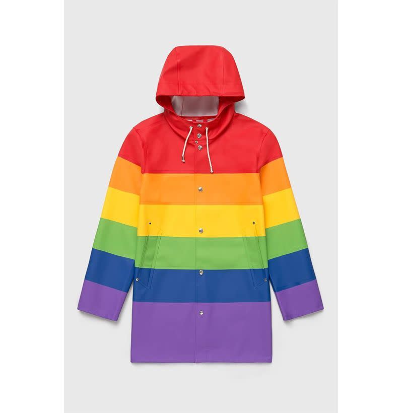 Vladamir Rainbow Raincoat