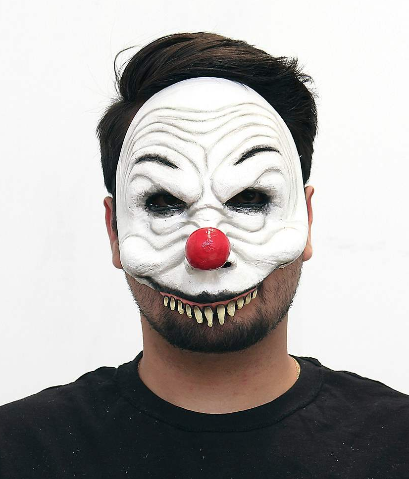 Killer Clown Half Mask